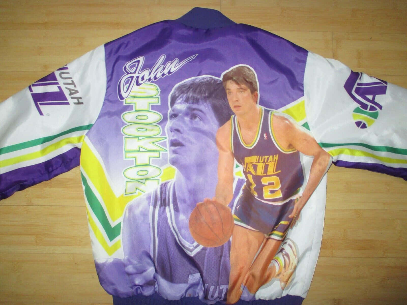 John Stockton Utah Jazz Jacket
