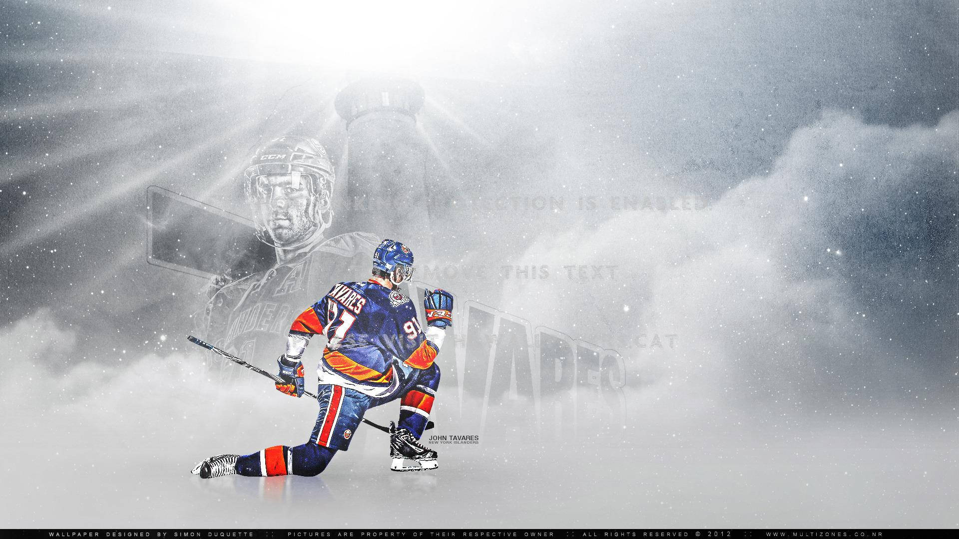 John Tavares Heavenly Poster Islanders Background