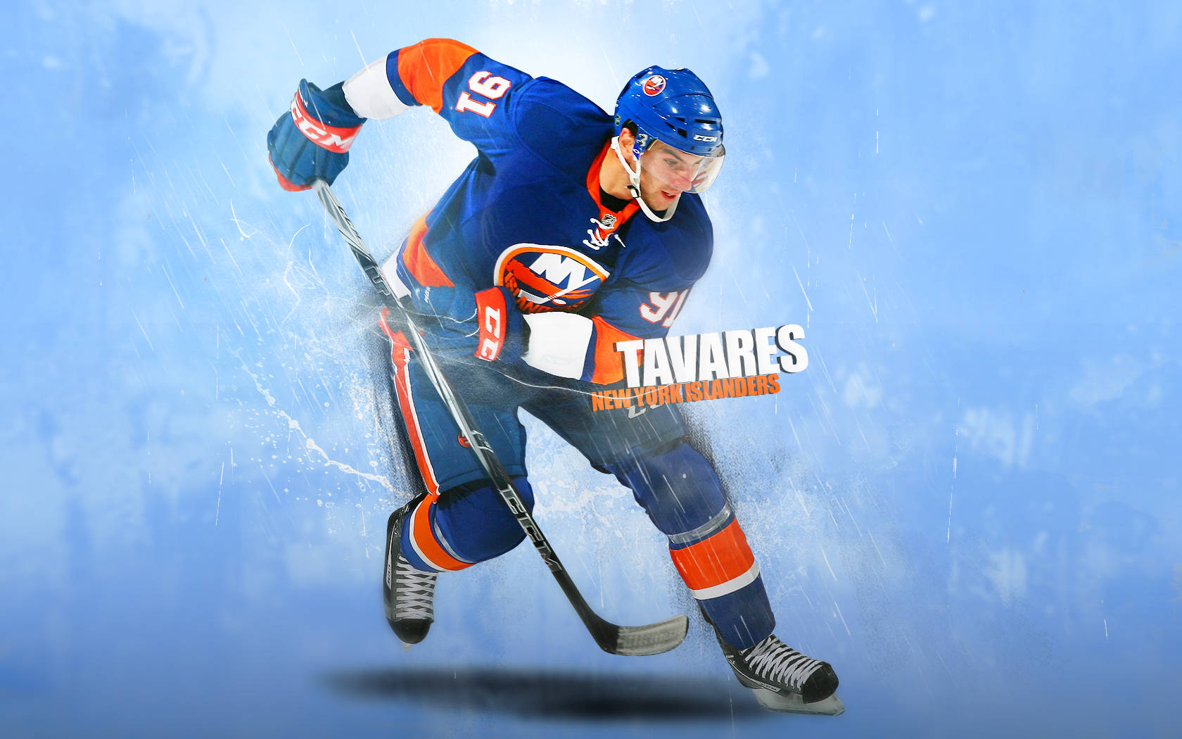 John Tavares Icy Fanart Poster Background