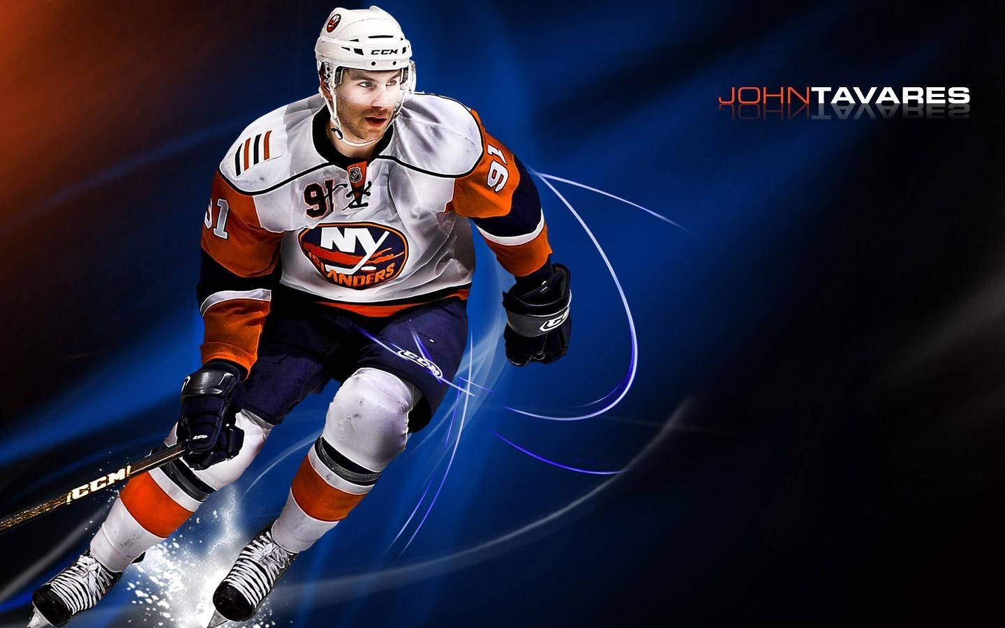 John Tavares Islanders Poster Background