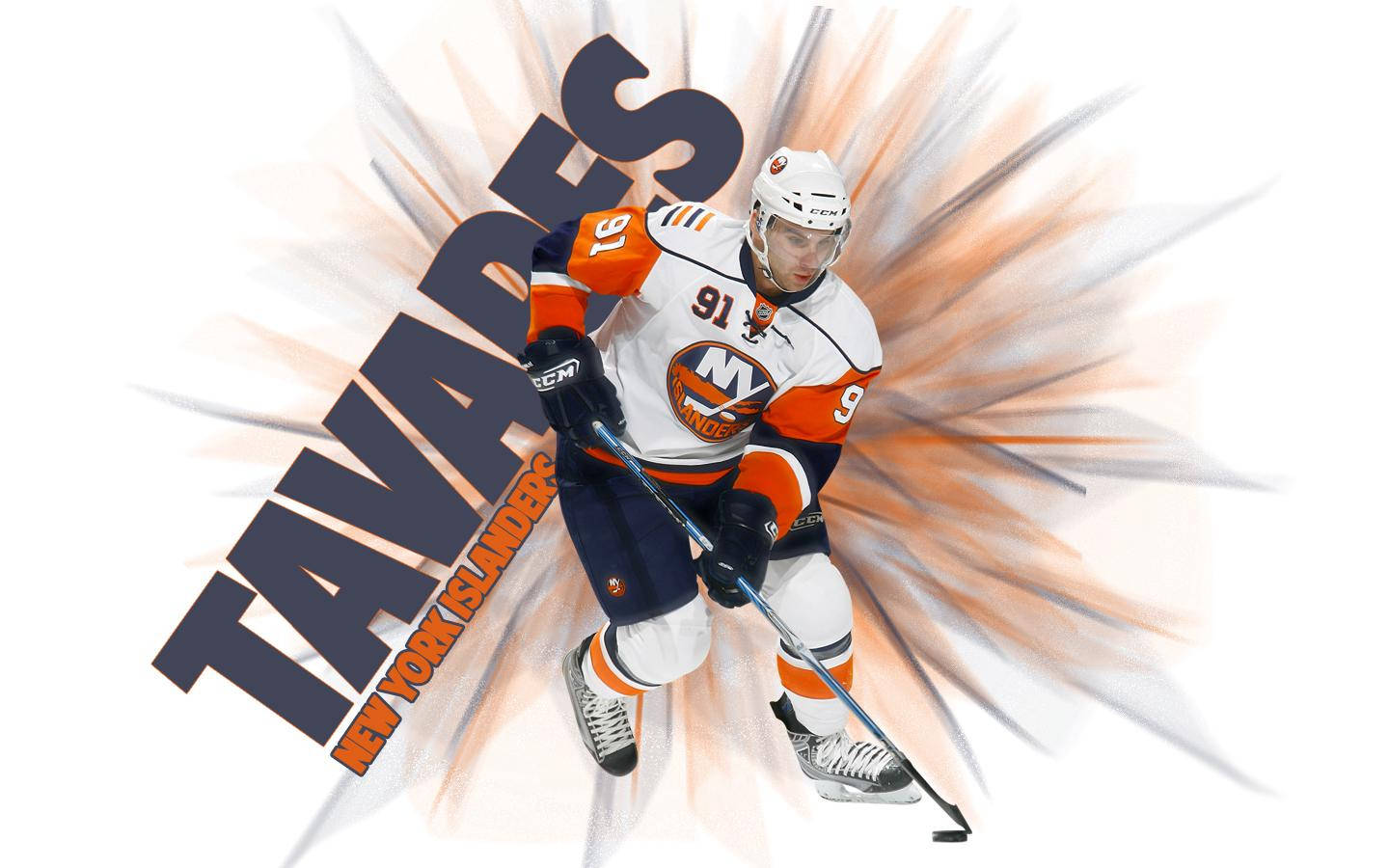 John Tavares New York Fanart Poster Background