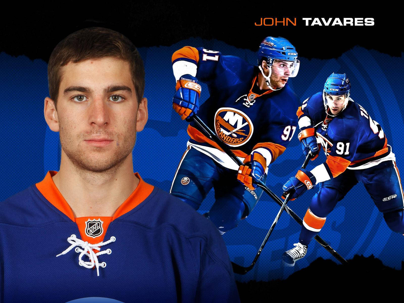 John Tavares Nhl Islanders Fanart Background