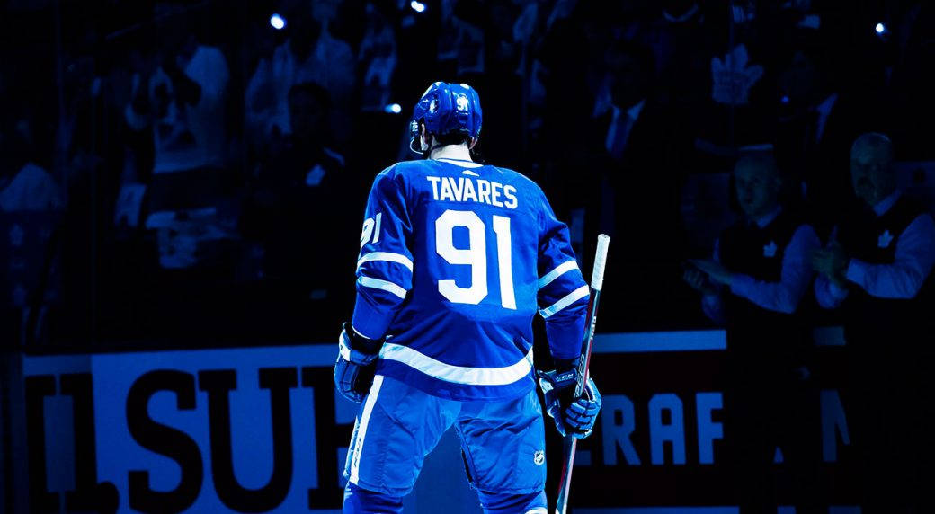 John Tavares Number 91 Toronto Maple Leafs Background