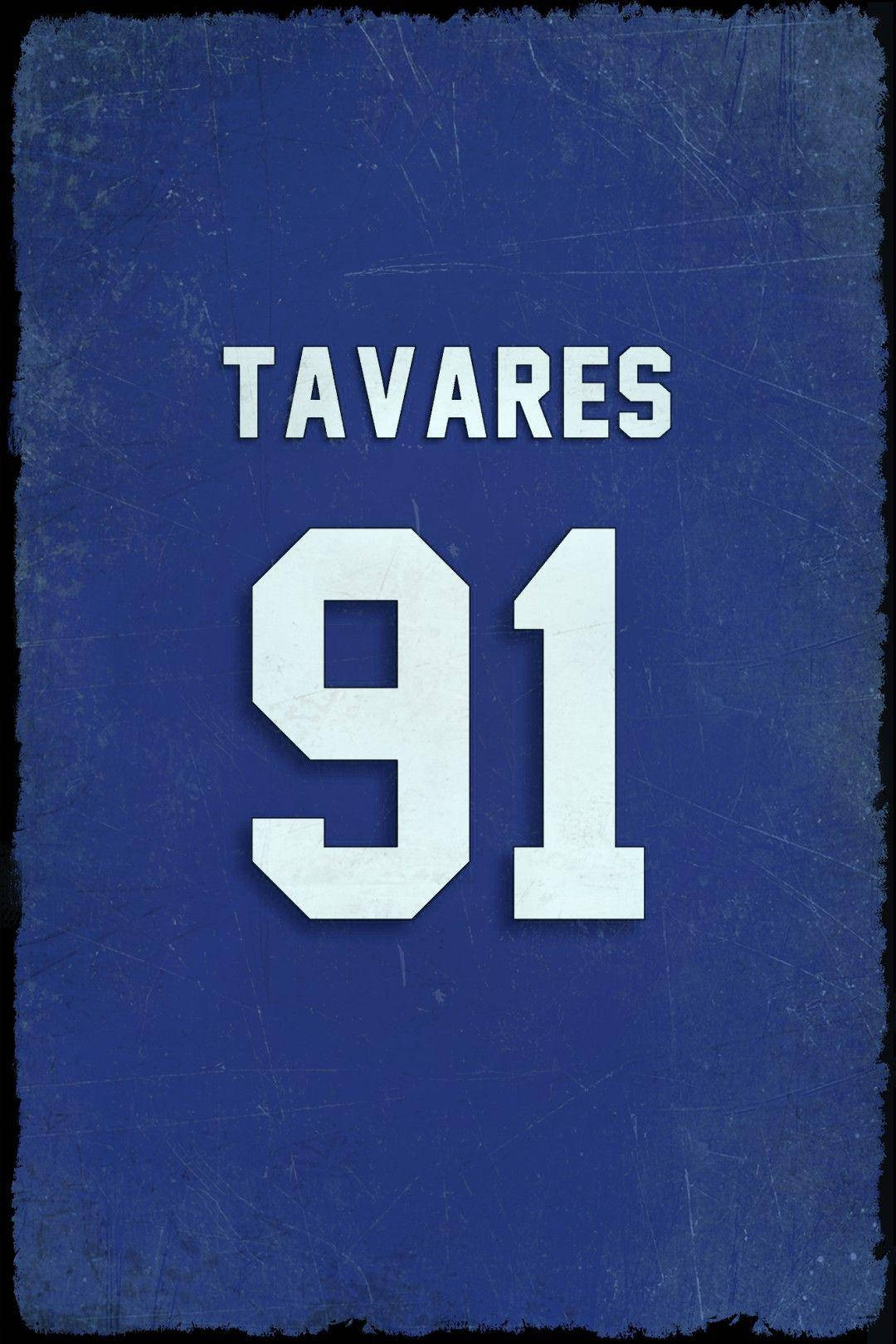 John Tavares Number 91 Background