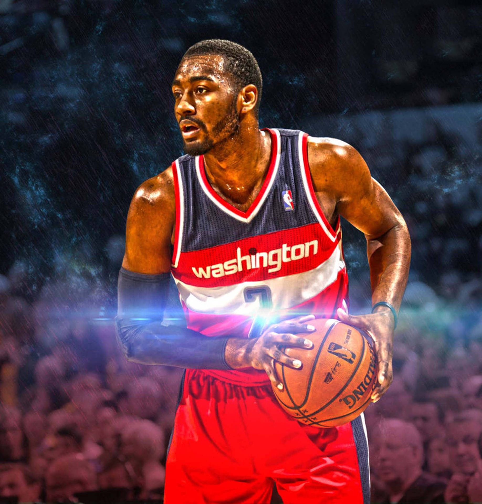 John Wall Lens Flare Artwork Background