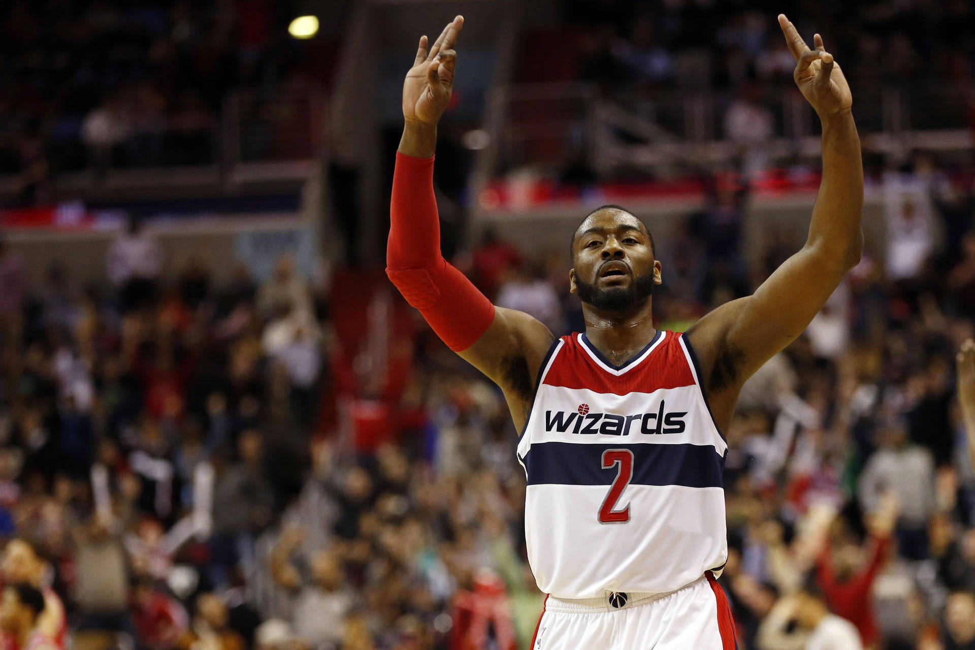 John Wall Victory Pose Background