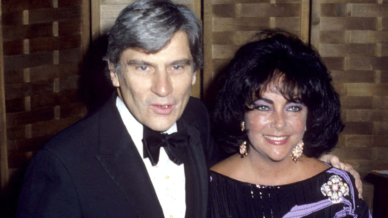 John Warner With Former Wife Elizabeth Taylor