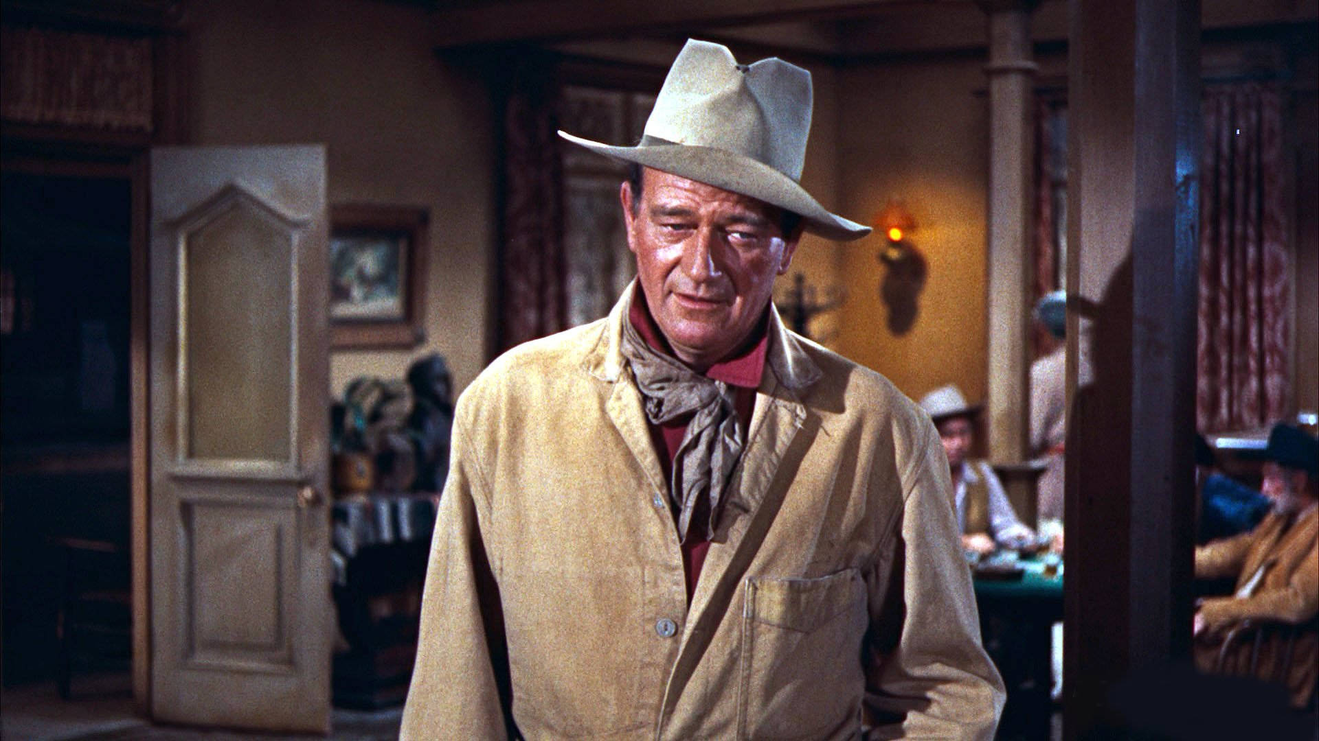 John Wayne Casual Outfit Background