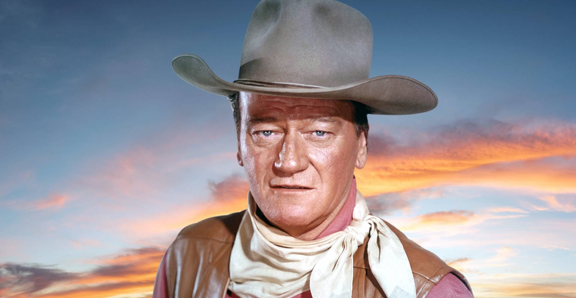 John Wayne Portrait Background
