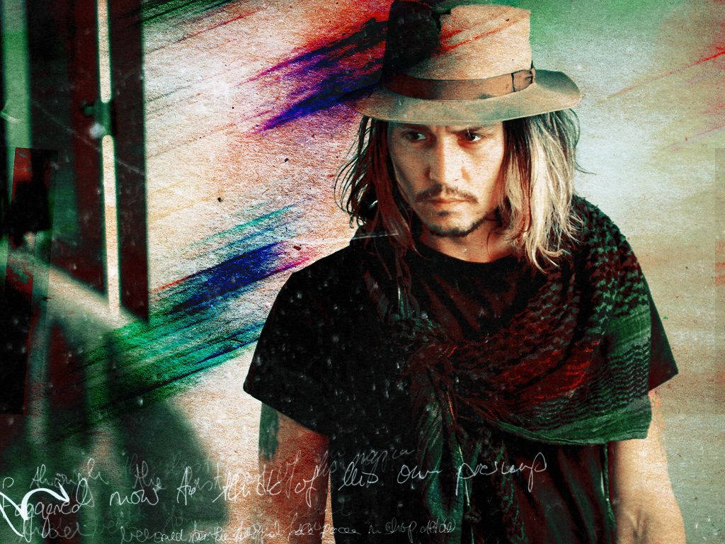 Johnny Depp Graphic Art