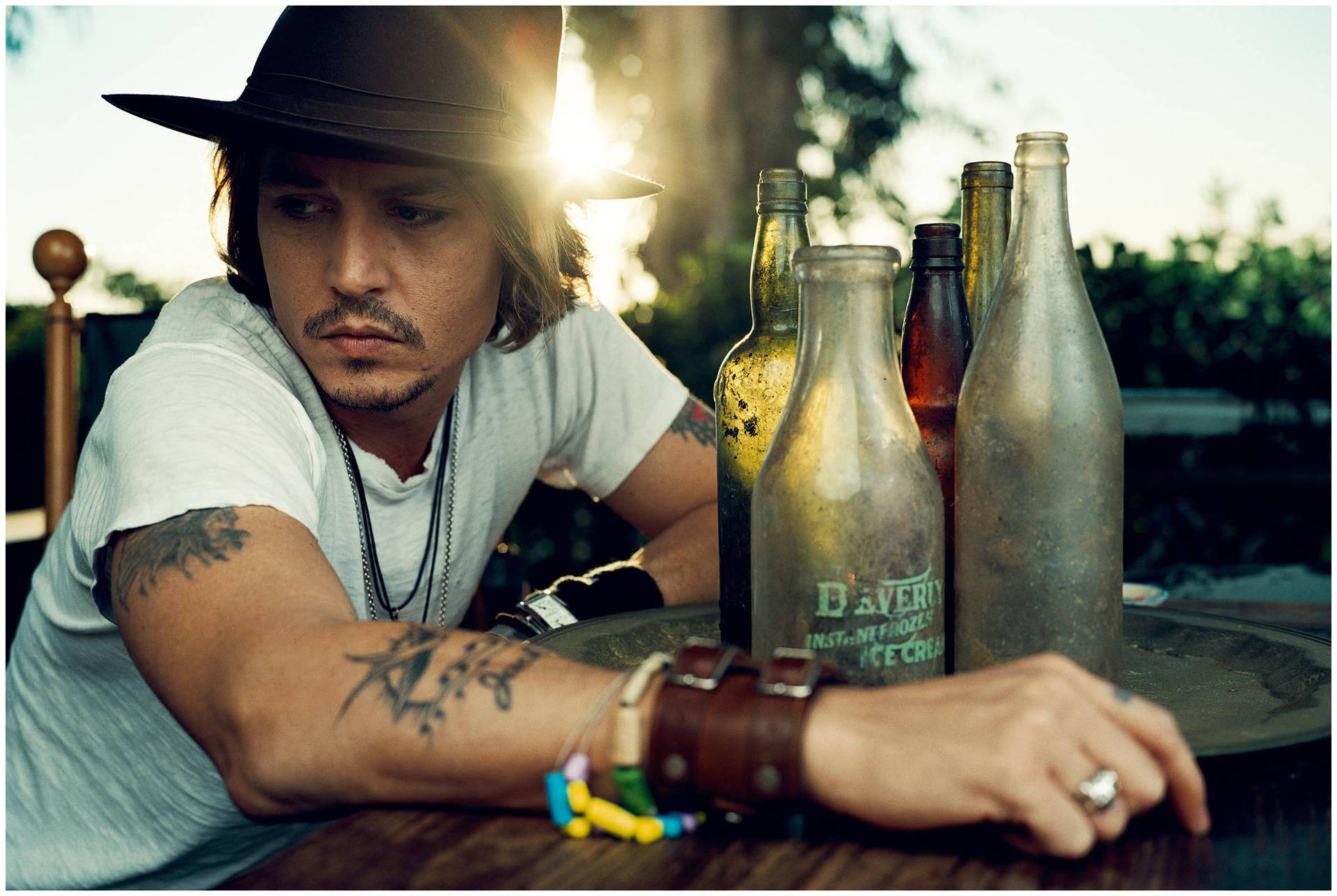 Johnny Depp Photoshoot Background
