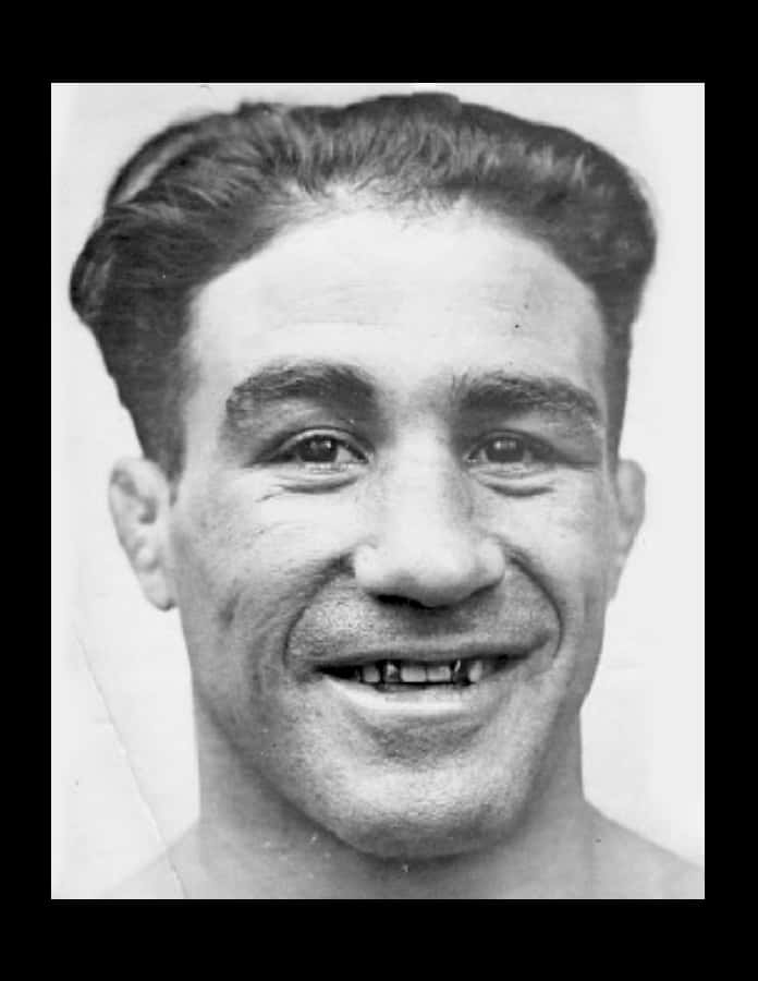 Johnny Dundee's Black And White Portrait Background