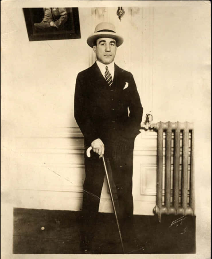 Johnny Dundee's Formal Whole Body Picture Background