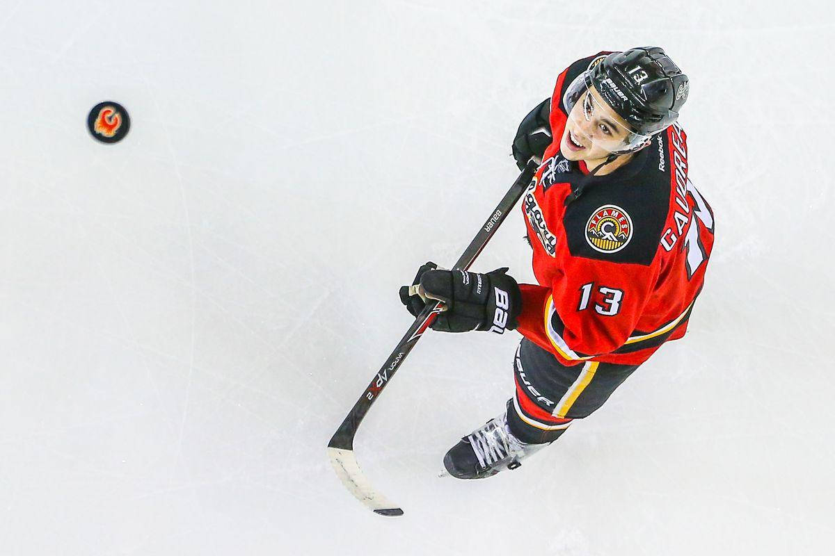 Johnny Gaudreau Ice Hockey Calgary Flames Player Background