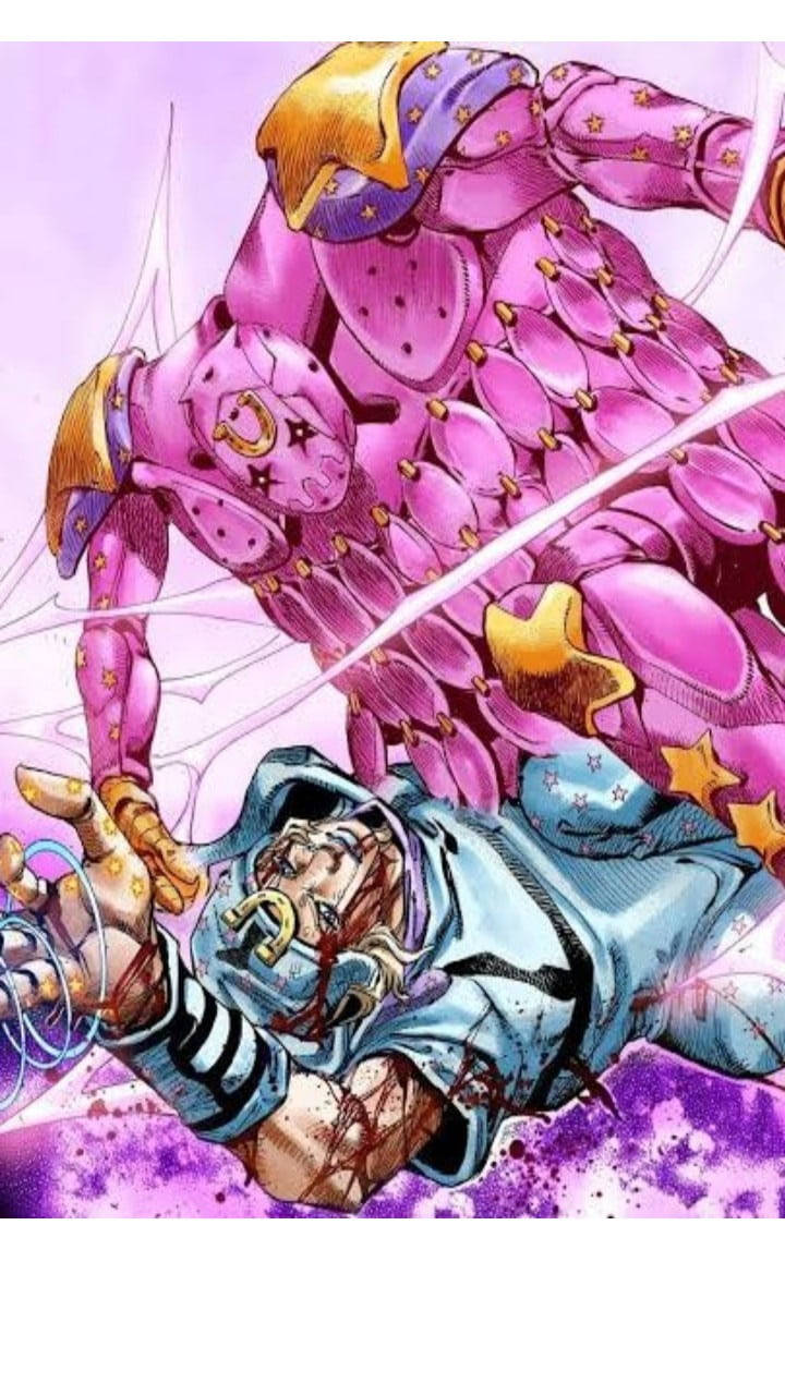 Johnny Joestar Pink Villain Background