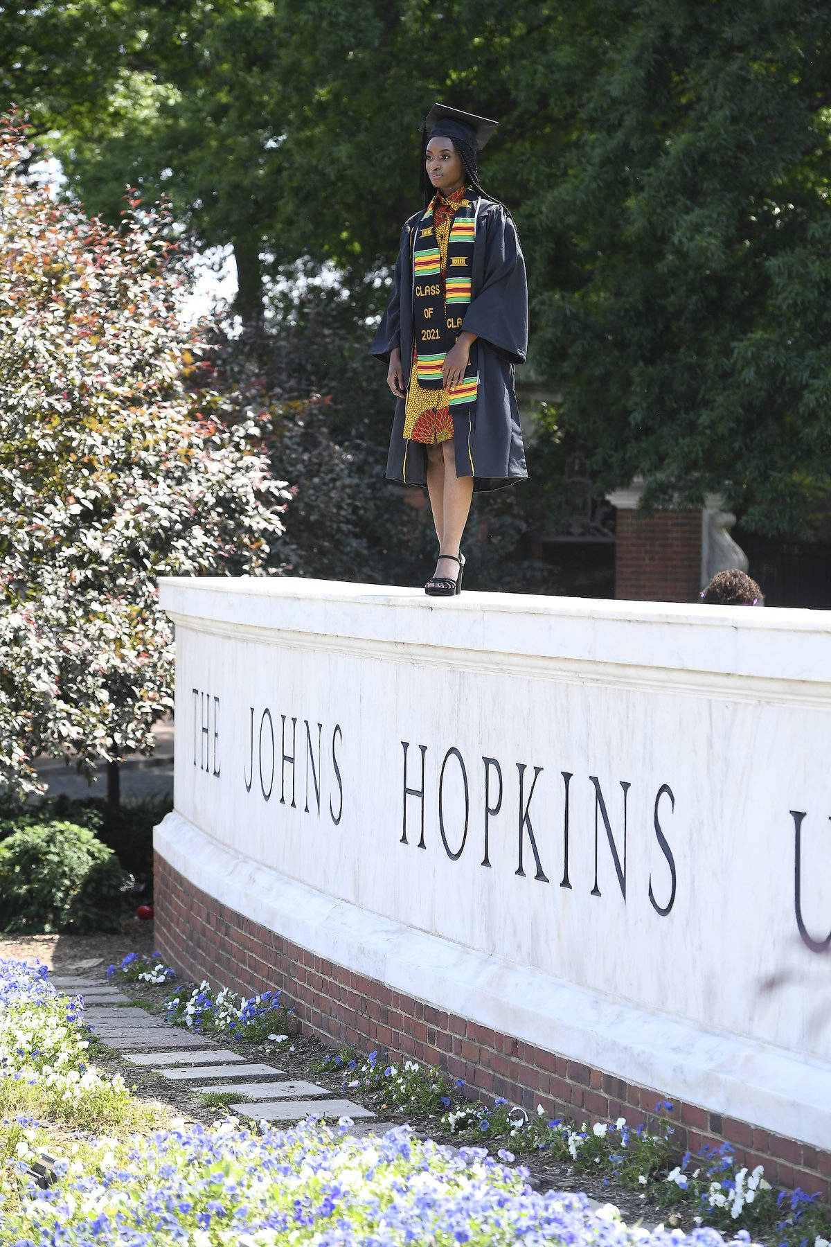 Johns Hopkins University Solemn And Proud Background