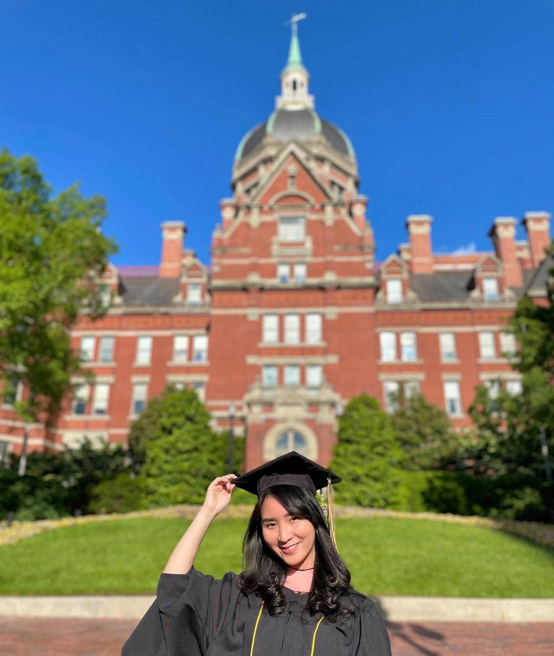 Johns Hopkins University Tipping The Hat Background