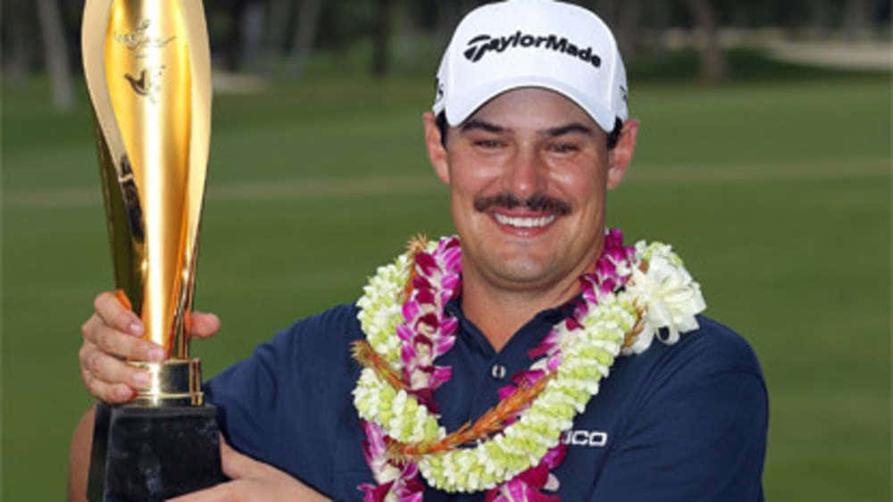 Johnson Wagner Trophy And Lei