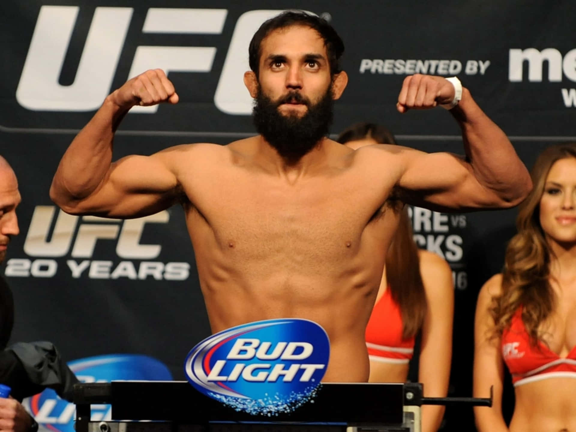 Johny Hendricks Press Conference. Background