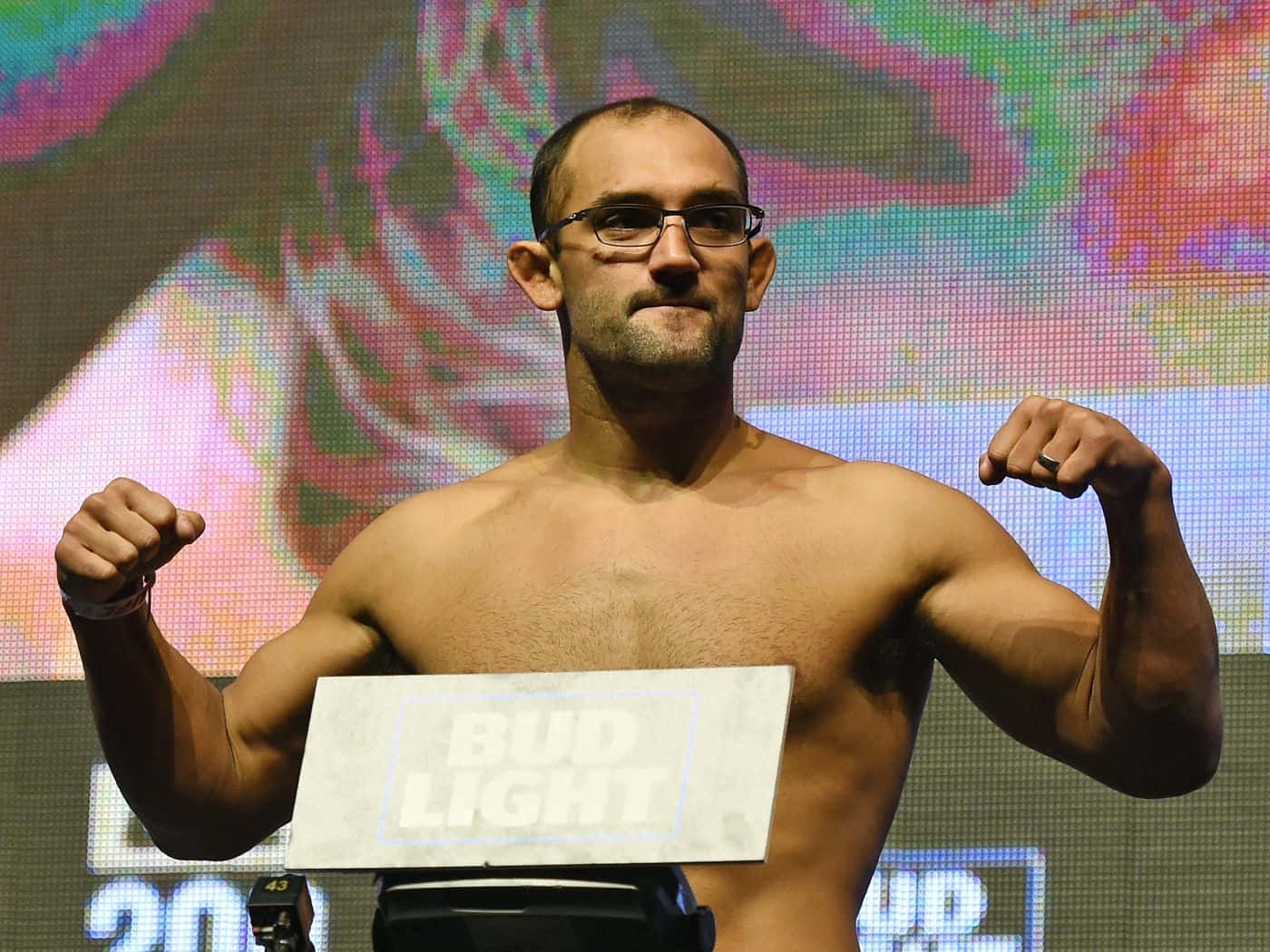 Johny Hendricks Shaved Head Background