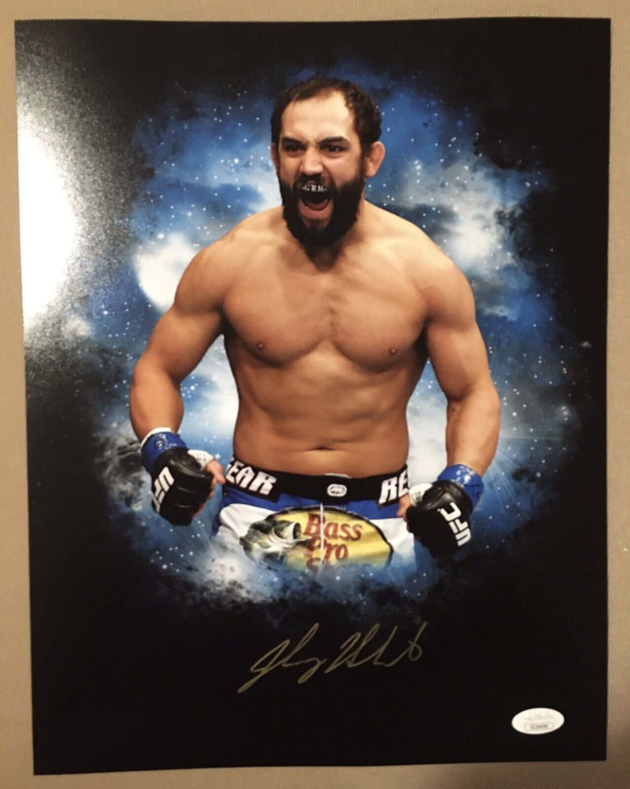 Johny Hendricks Signed Portrait