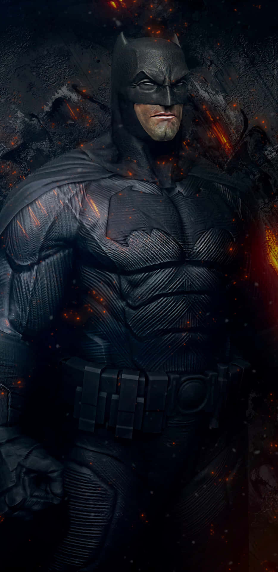 Join Batman's Journey As He Uses His Android Against Evil. Background