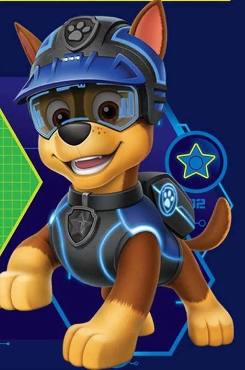 Join Chase The Police Dog On The Paw Patrol Adventure! Background