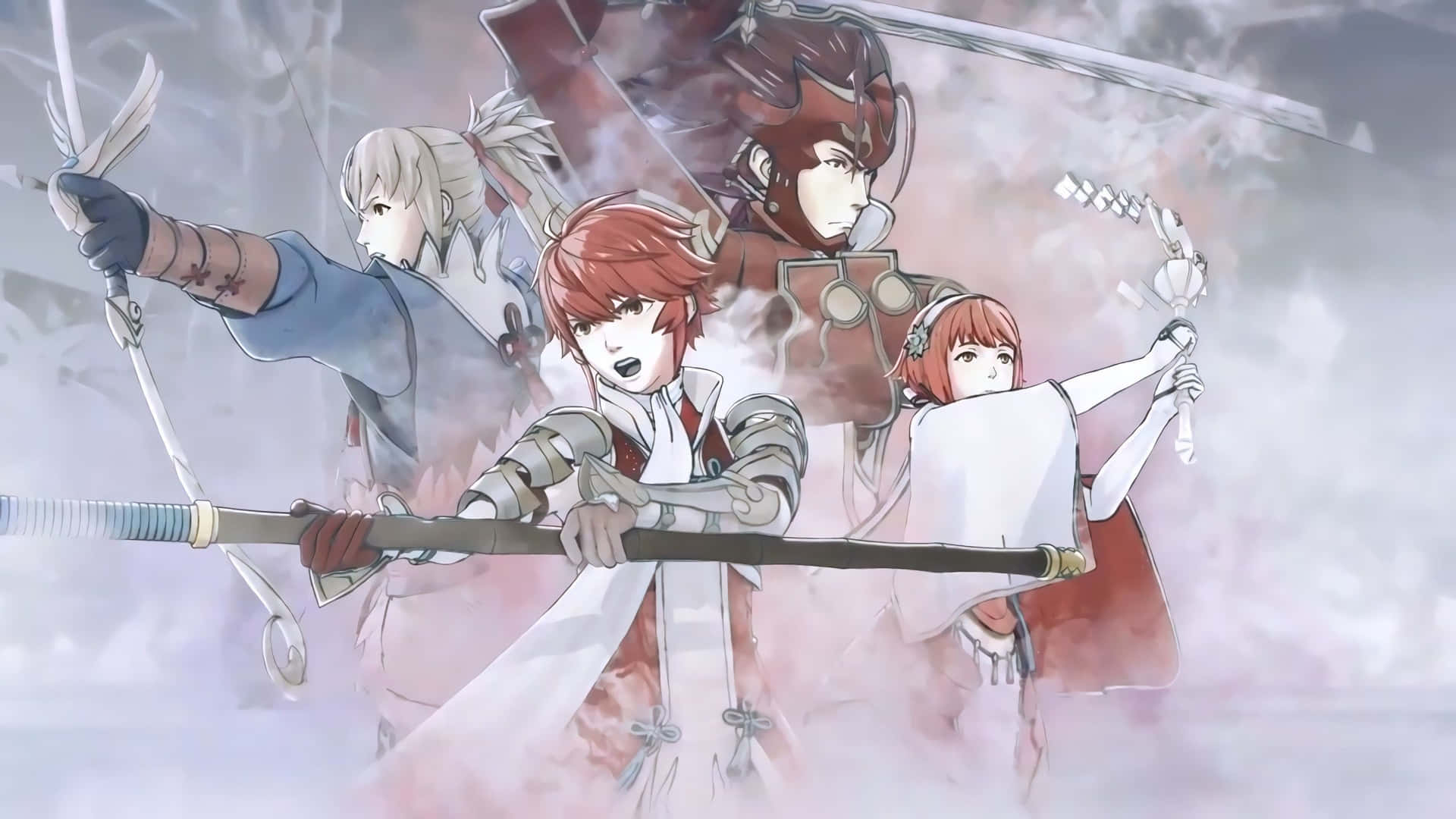 Join Corrin In The Epic Journey Of Fire Emblem Fates Background
