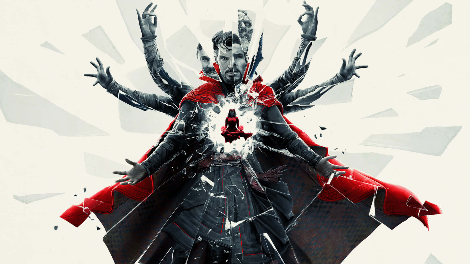 Join Doctor Strange On A Journey Through The Multiverse Of Madness Background