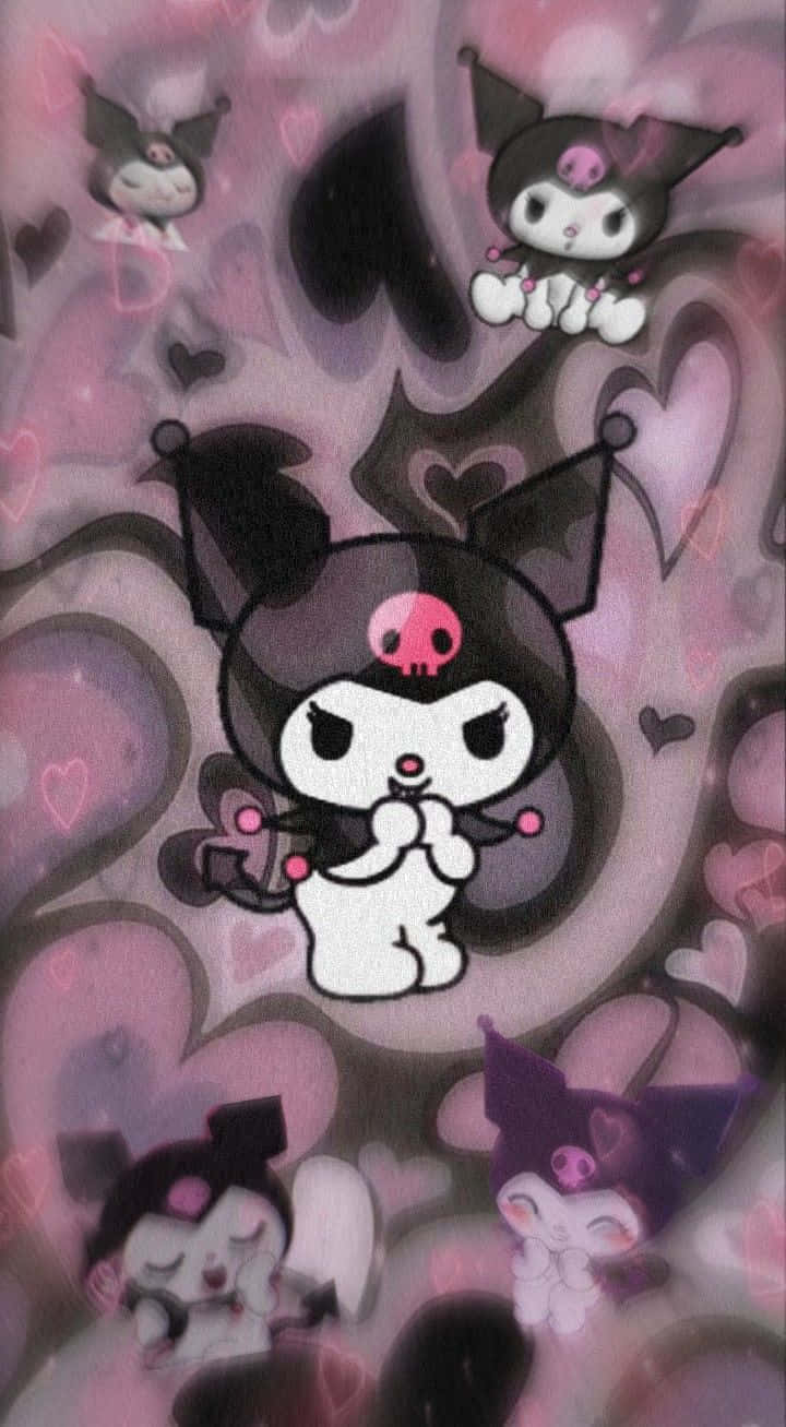 Join Emo Hello Kitty For An Adventure Of Fun And Self Expression Background