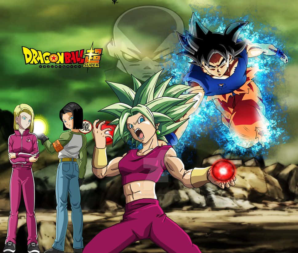 Join Goku To Explore The World Of Super Dragon Ball Background