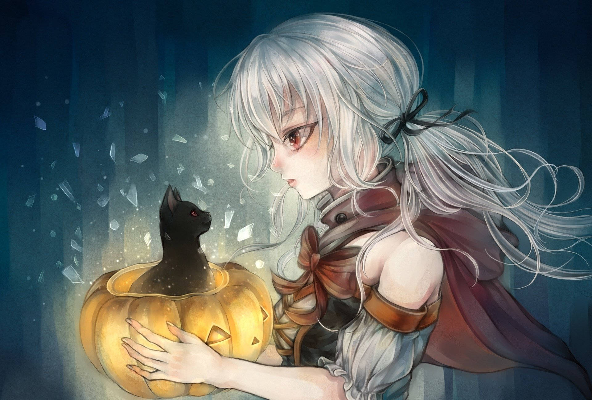 Join In On The Halloween Fun With This Anime Themed Halloween Costume! Background