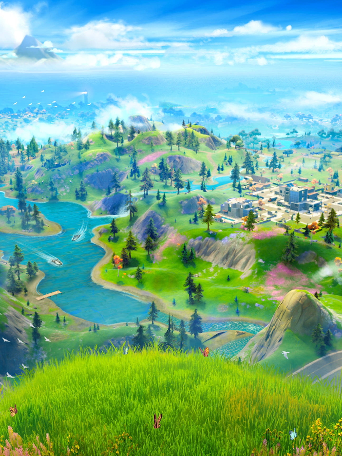 Join-in The Excitement Of Fortnite Chapter 3 Background