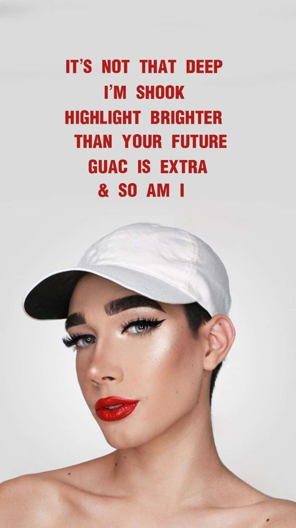 Join James Charles And His Followers On The Road To Beauty Background