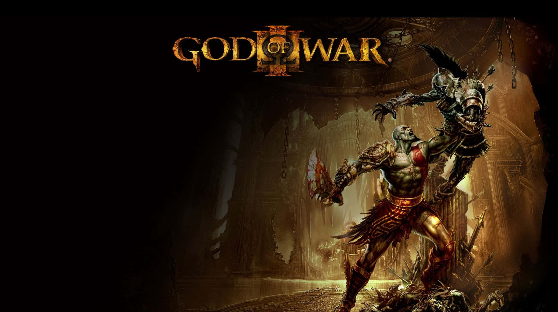 Join Kratos On His Epic Journey To The Top Of Mount Olympus In God Of War Iii. Background