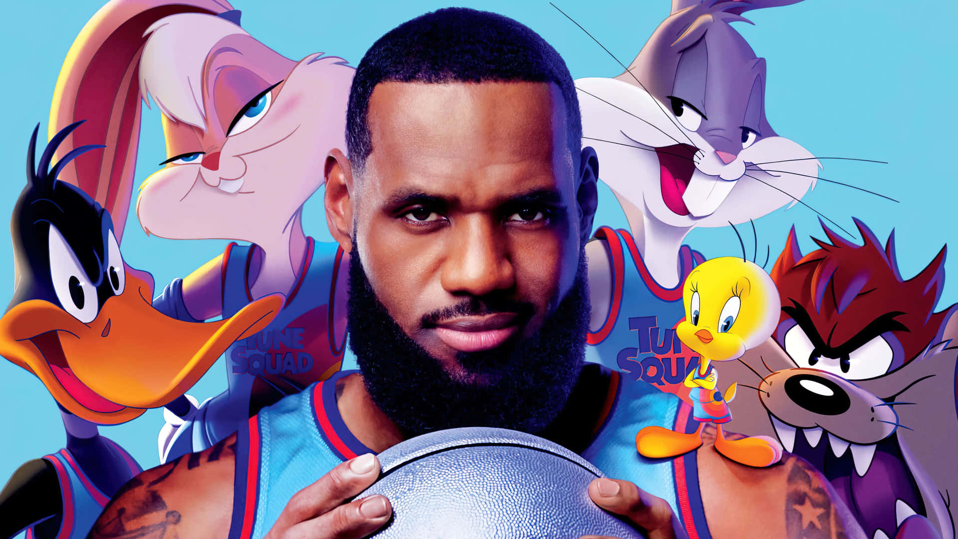 Join Lebron James And The Tune Squad On A Galactic Adventure In Space Jam: A New Legacy. Background