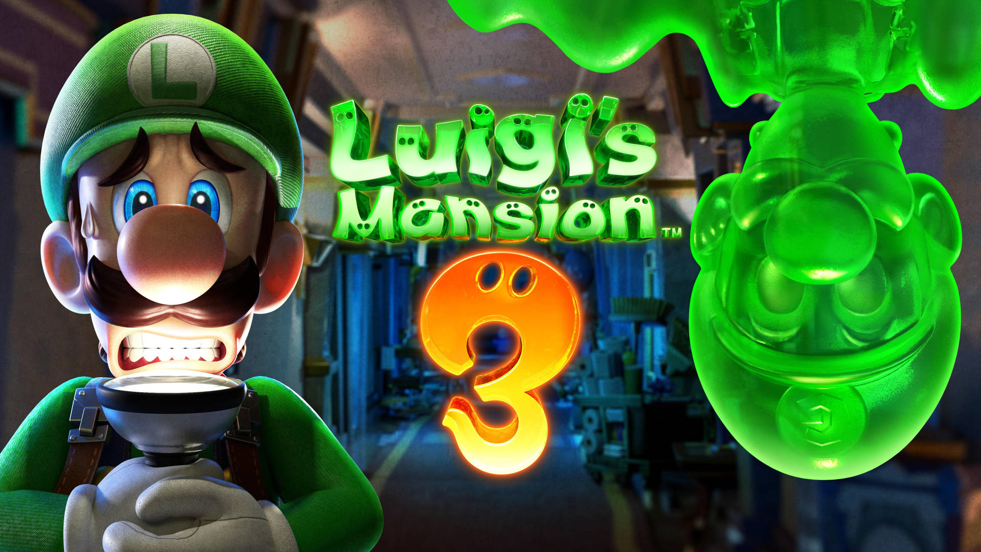 Join Luigi On An Adventure Through The Last Resort Hotel In Luigi’s Mansion 3. Background