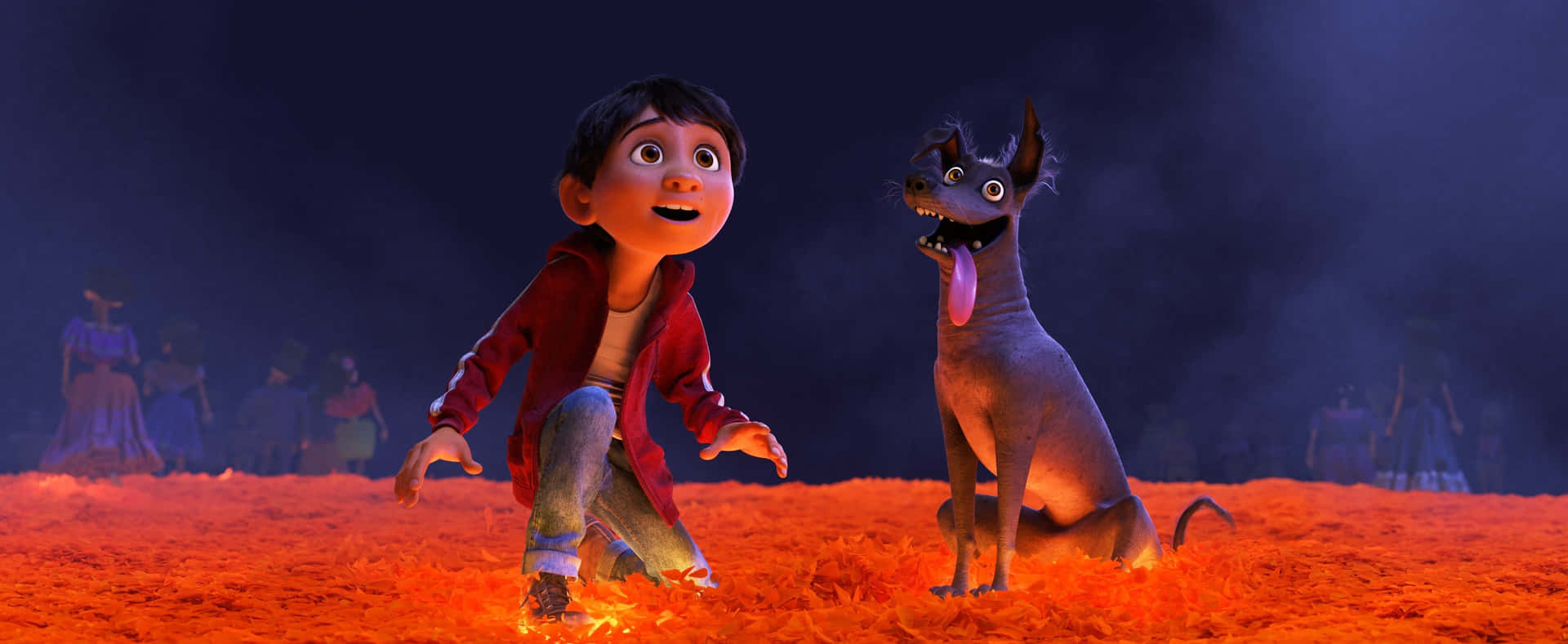 Join Miguel And His Friends On This Unforgettable Adventure In Disney-pixar's Animated Movie, Coco. Background