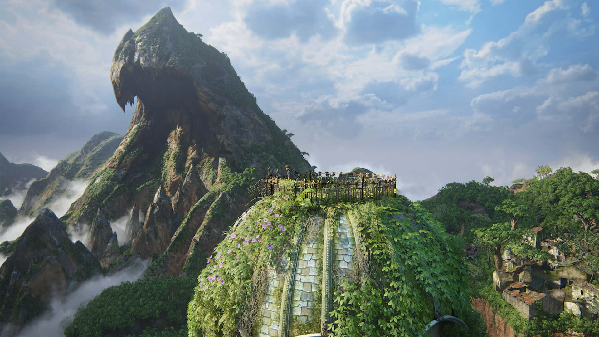 Join Nathan Drake In His Breathtakingly Exhilarating Adventure In Uncharted 4 Background