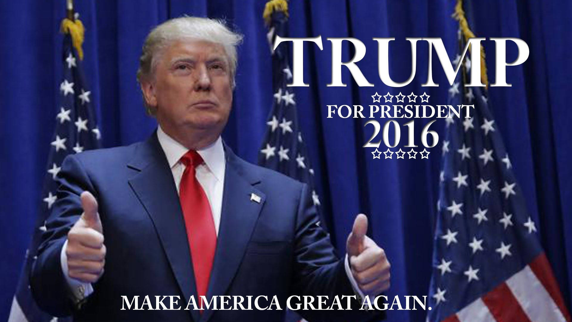 Join President Trump's Mission For Re-election In 2020! Background