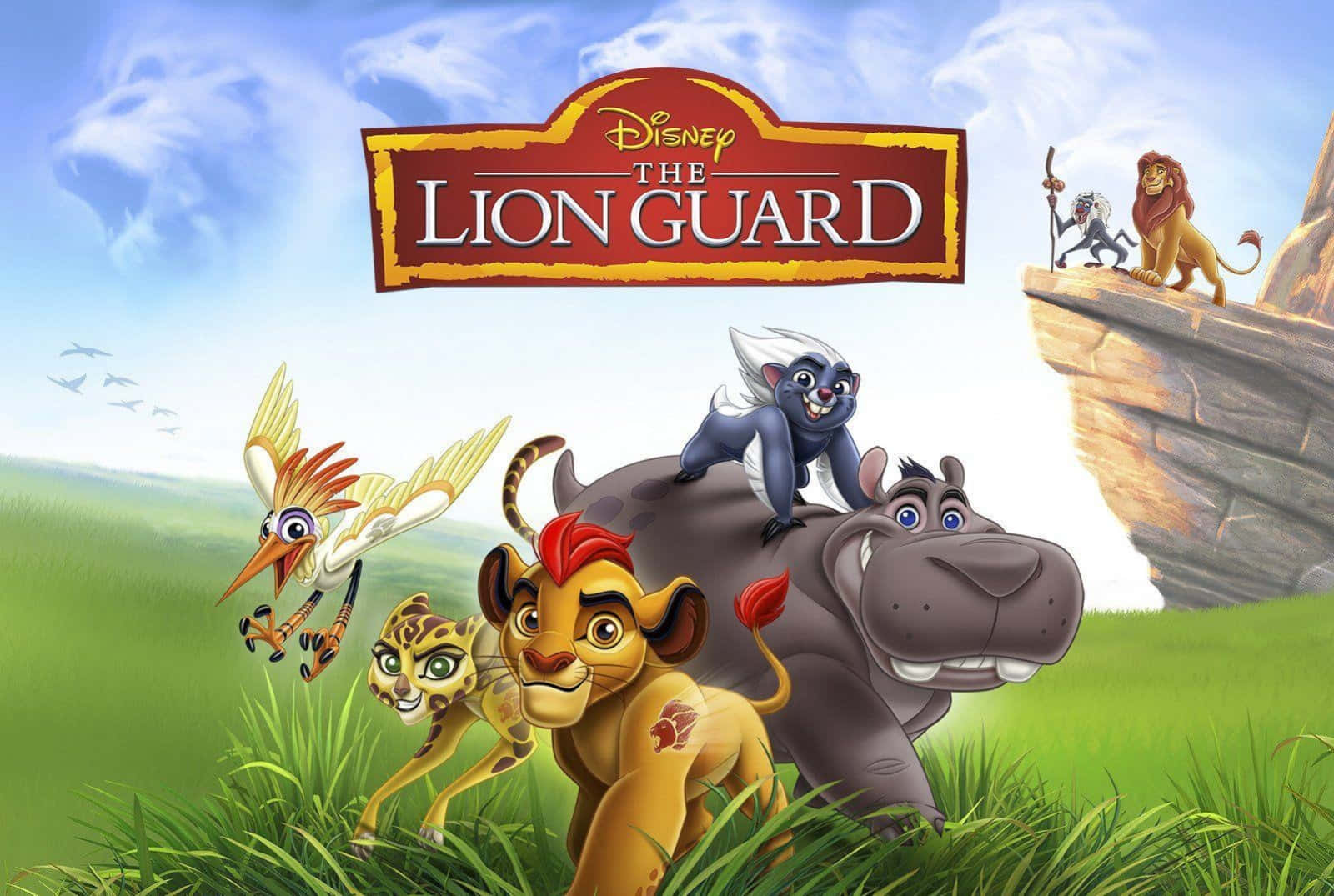 Join Simba's Son Kion On His Adventures In The Lion Guard Background