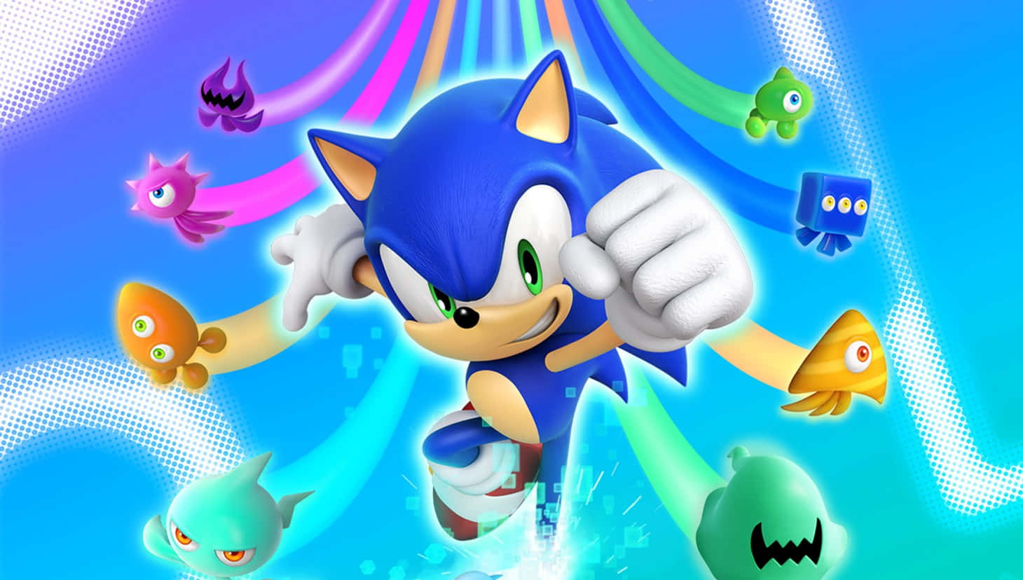 Join Sonic On His Colorful Adventure! Background