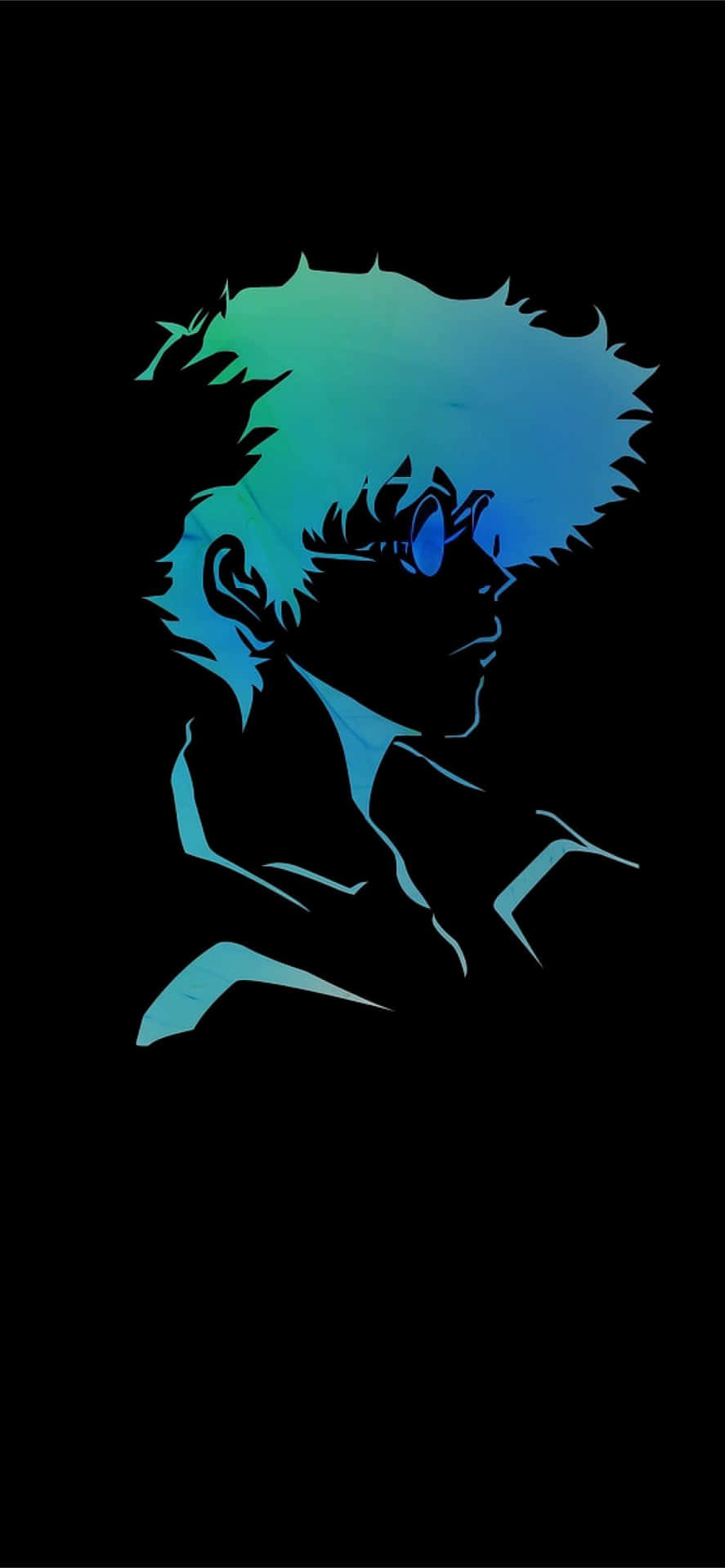 Join Spike And The Bebop Crew On Their Intergalactic Journey With This Cowboy Bebop Iphone Wallpaper Background