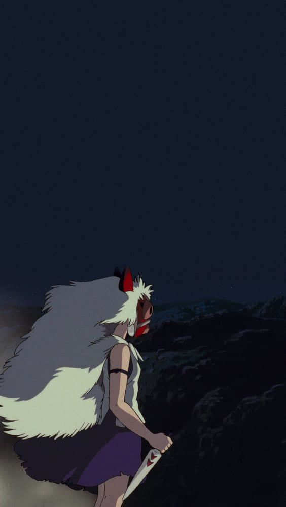Join The Adventure And Explore The Enchanted World Of Studio Ghibli's Princess Mononoke.