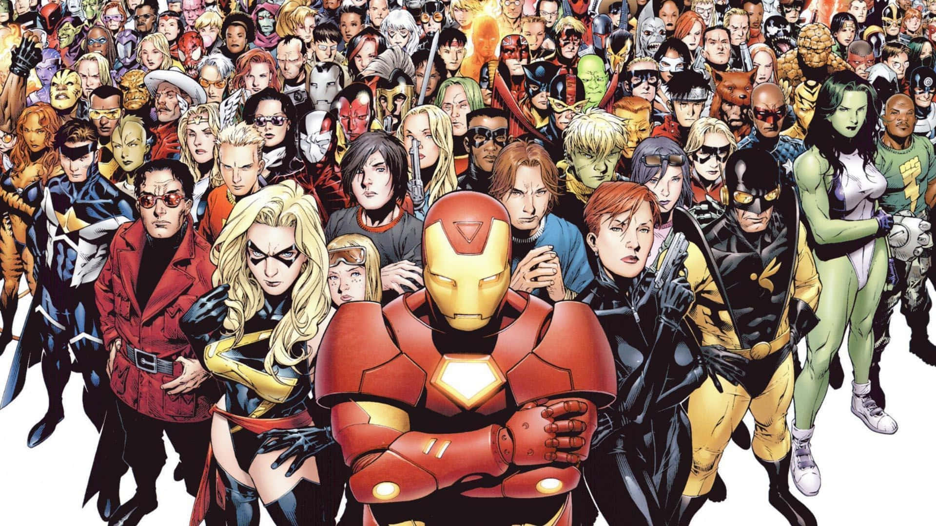 “join The Avengers In A Marvel Comic Adventure!” Background