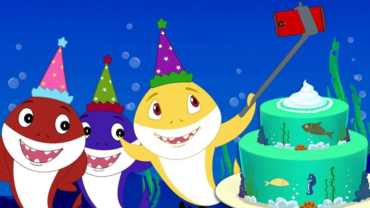 Join The Baby Shark Family! Background