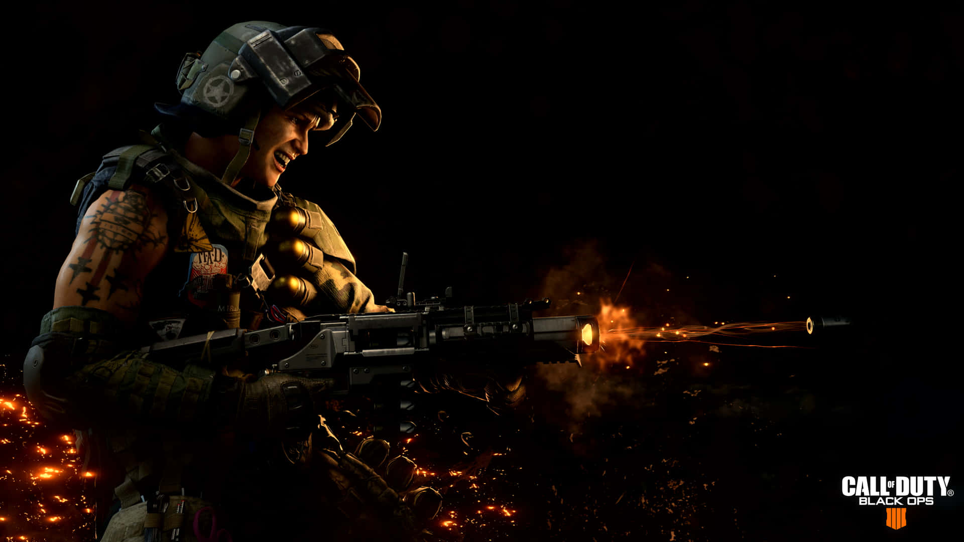 Join The Battle In Call Of Duty: Full Hd Background