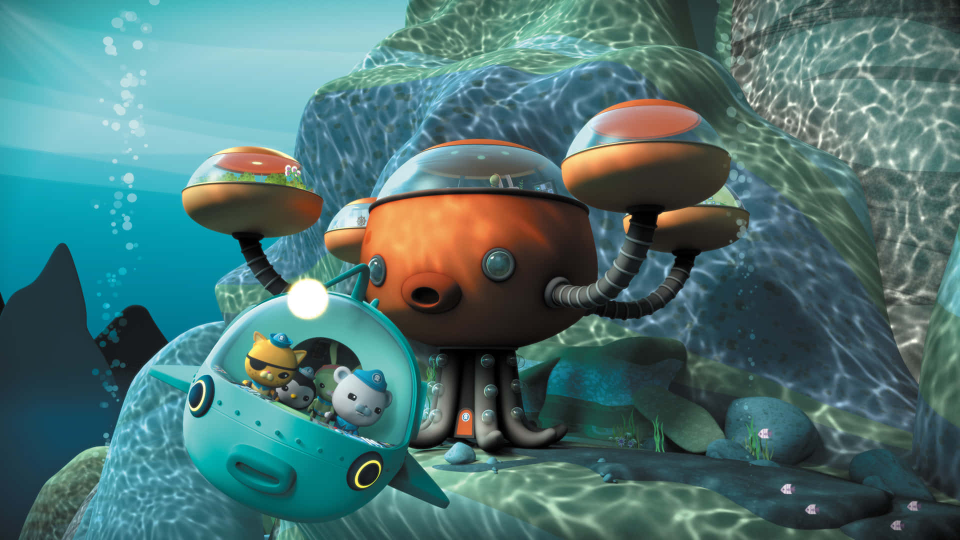 Join The Brave Octonauts On Their Thrilling Adventures! Background
