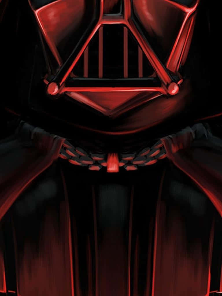 Join The Dark Side And Get The Stylish Darth Vader Iphone Background