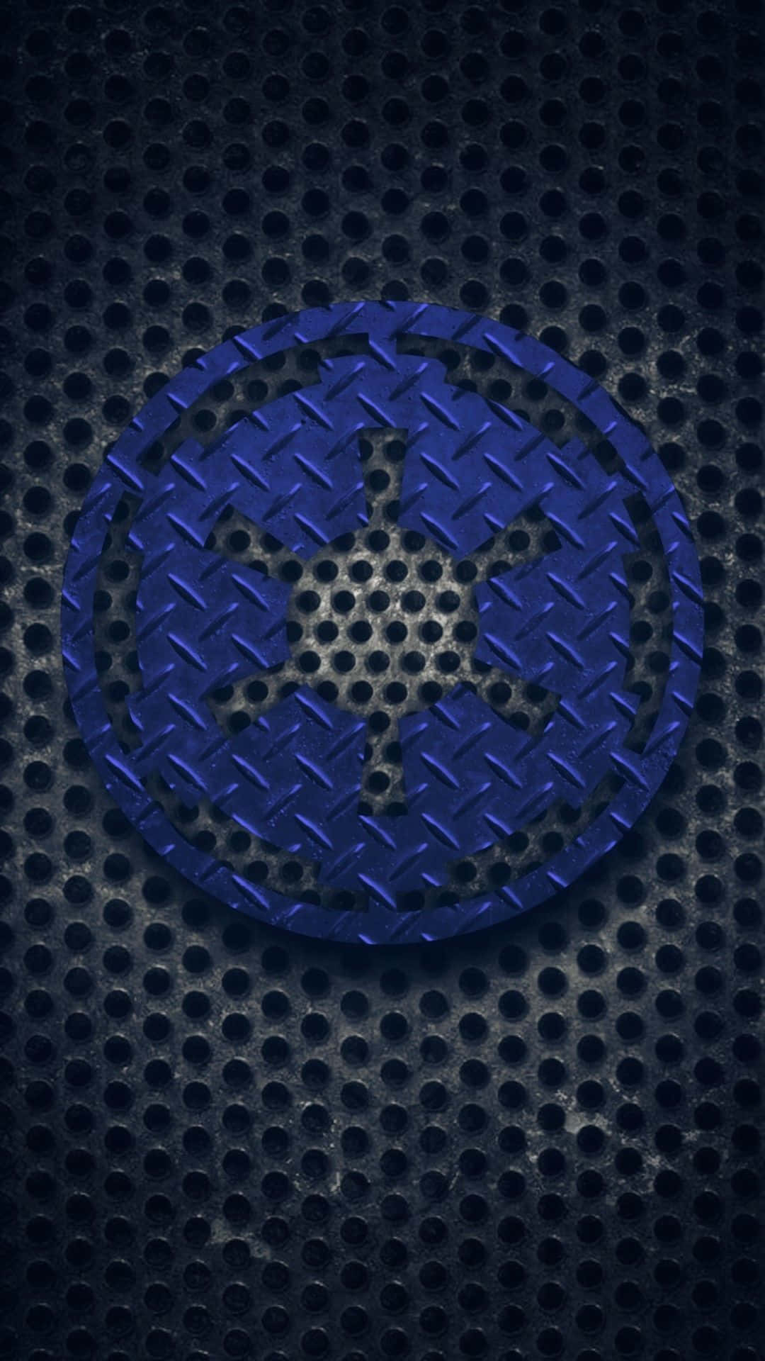 Join The Dark Side Of The Force With The Iconic Star Wars Empire Logo Background